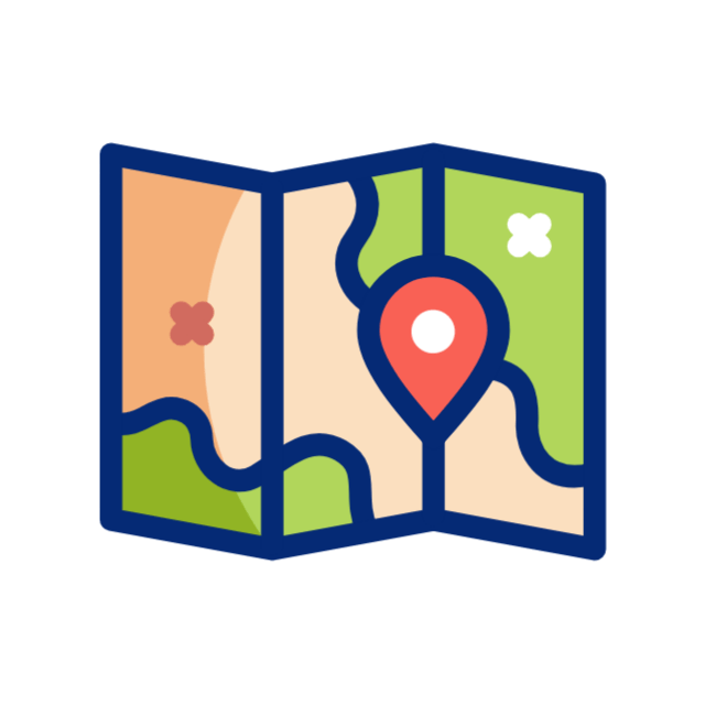 Map based parking interface animation