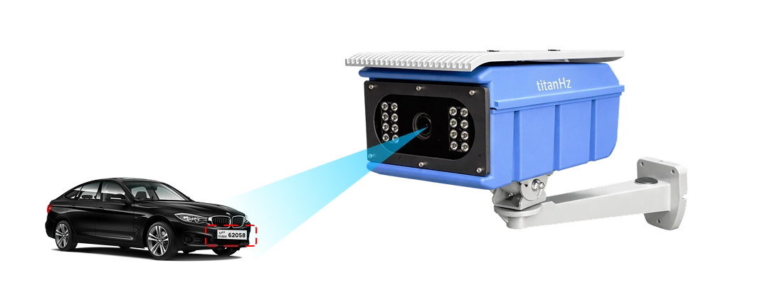 TitanHz ANPR parking vehicle detection hero image