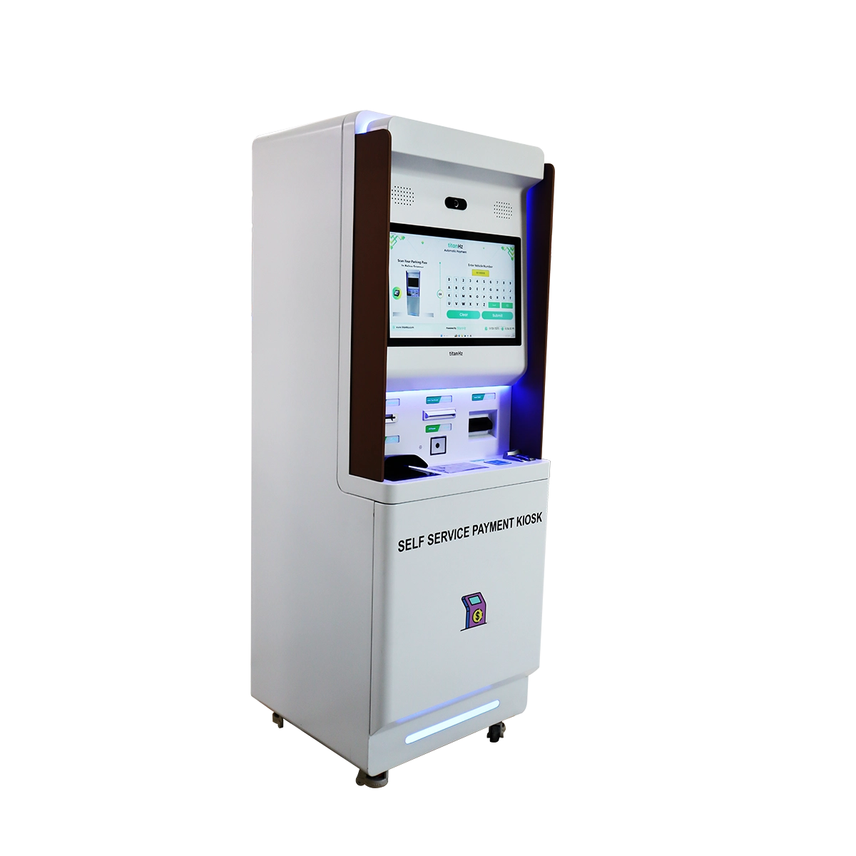 TitanHz parking payment kiosk machine
