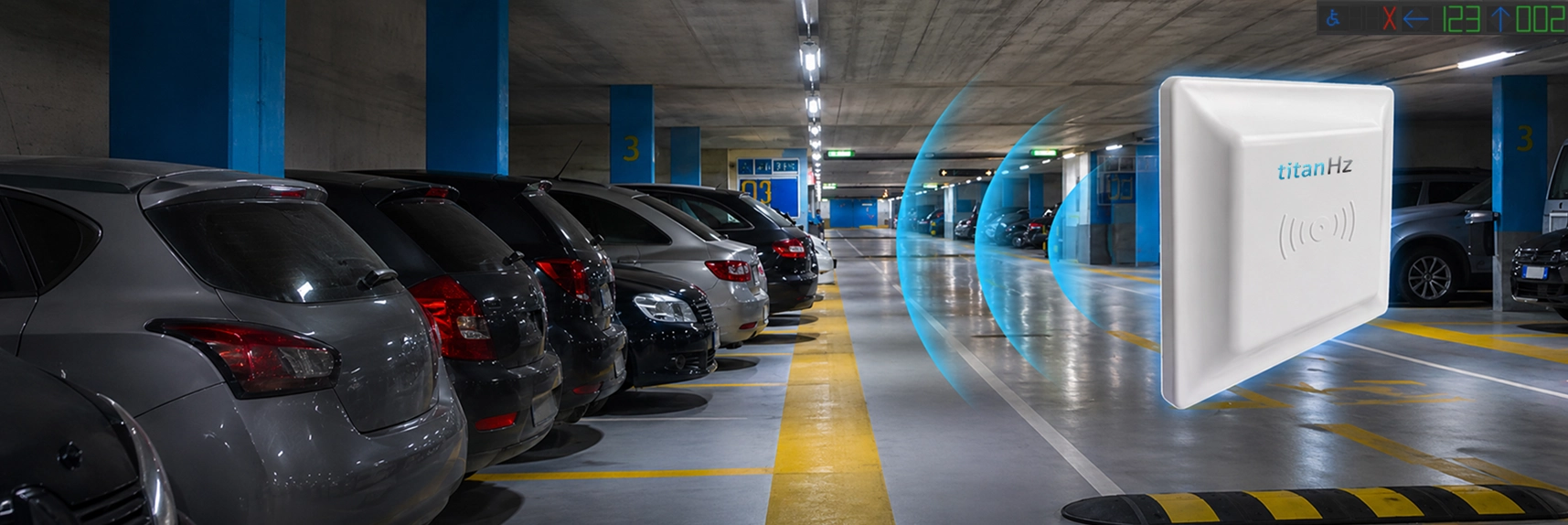 TitanHZ Long Range RFID System for Vehicle Access Control
