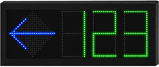 TitanHz IB-MWY090-8-6I Indoor One-Way Guidance Display