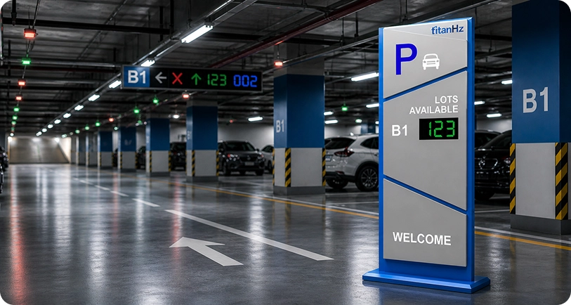TitanHz Smart Parking Space Management System