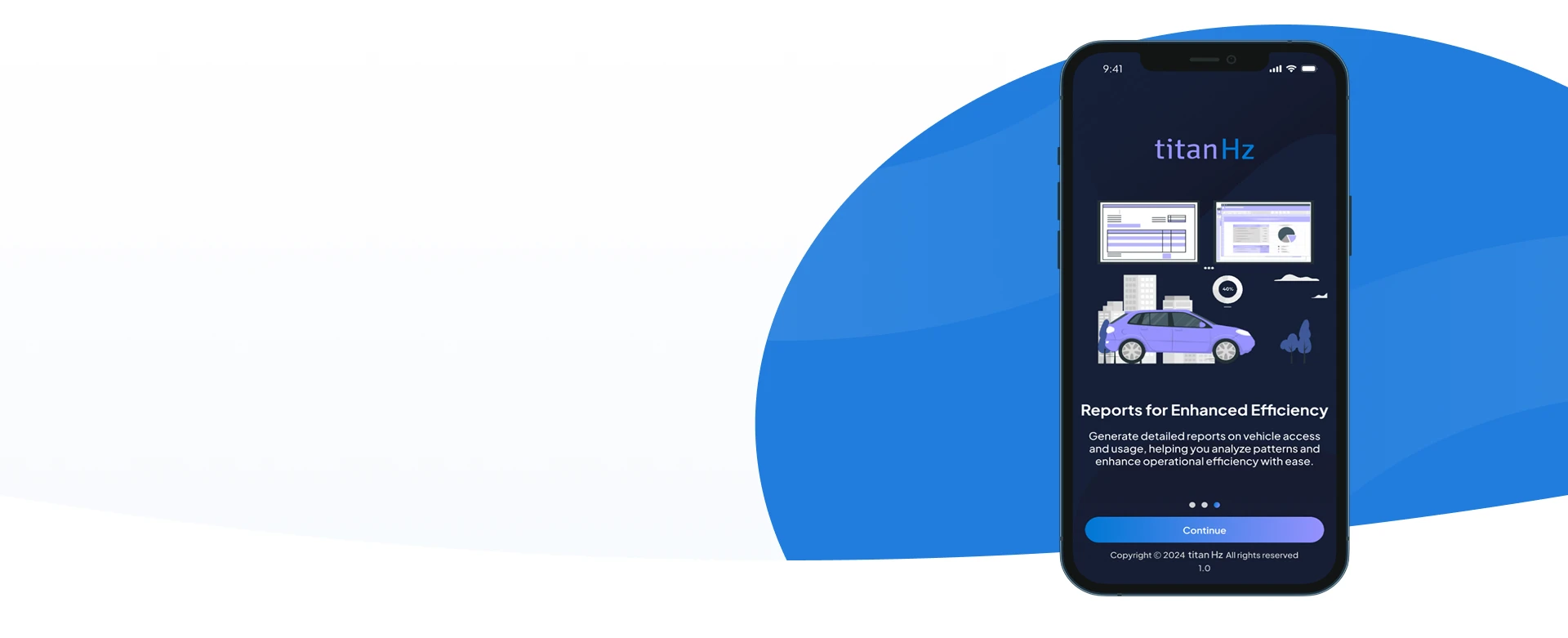 TitanHz Smart Parking Guidance Management System Banner