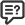 enquiry icon with black color