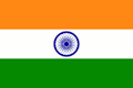 the flag of india, representing the country where titanhz products are distributed through authorized partners.