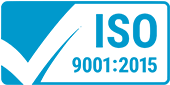 iso 9001:2015 certified logo for quality assurance