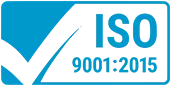 iso 9001:2015 certified logo for quality assurance