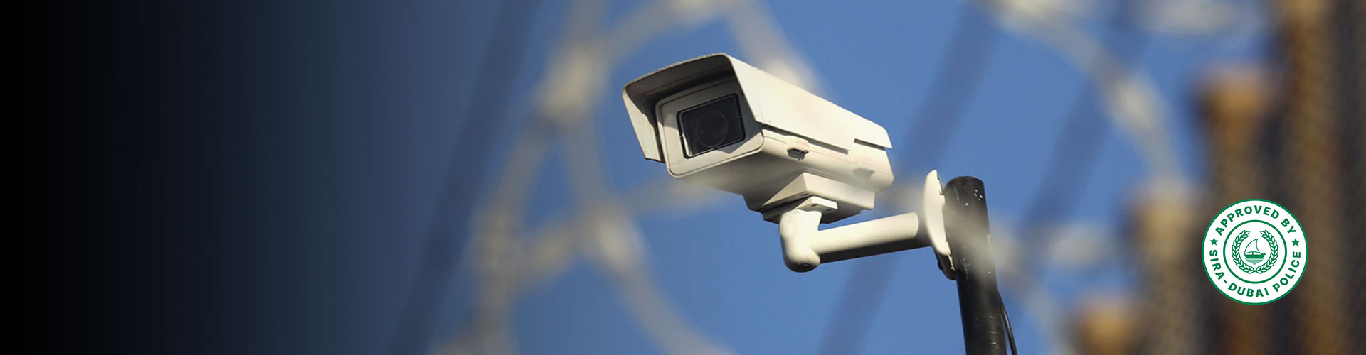 a banner image of a titanhz camera monitoring an area, showcasing anpr solutions for homeland security systems.