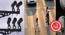 multiple anpr cameras monitoring traffic and pedestrians crossing zebra line for congestion charging solutions