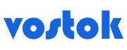 the logo of vostok, a distributor of titanhz products.