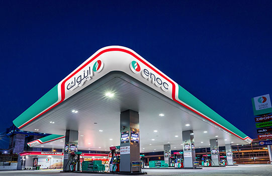 dubai police-certified anpr system installed at enoc sites in sharjah, enhancing security and operational efficiency.