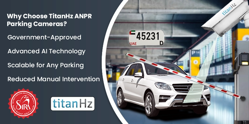 TitanHz ANPR cameras enhancing parking security – Dubai Police & SIRA certified