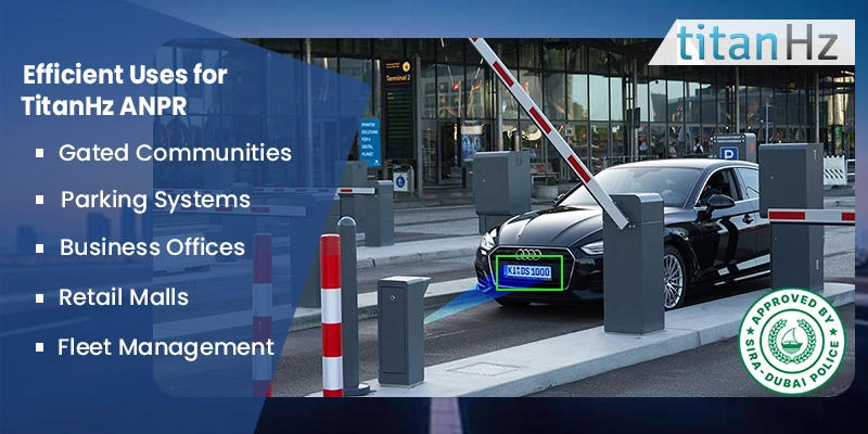 Affordable SIRA-approved ANPR system by TitanHz in Dubai