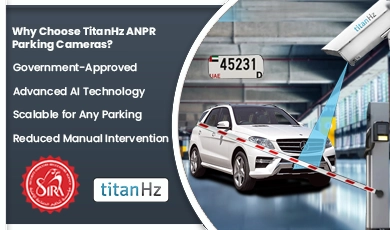 TitanHz ANPR cameras enhancing parking security – Dubai Police & SIRA certified