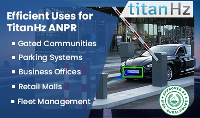 Affordable SIRA-approved ANPR system by TitanHz in Dubai