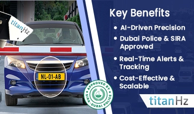 Dubai’s leading SIRA approved & Dubai Police certified ANPR – TitanHz for advanced vehicle recognition, security and traffic monitoring.