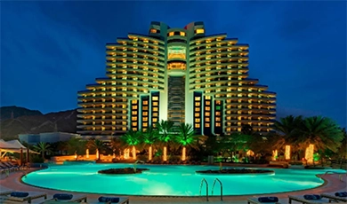 titanhz sira certified anpr security solutions at le meridien al aqah beach resort