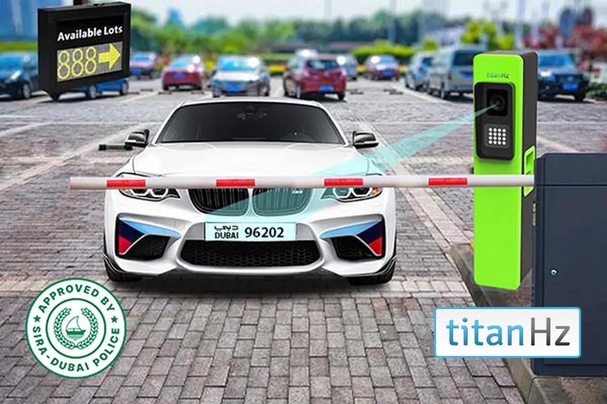 titanhz sira-certified anpr camera for pay parking management automatic vehicle entry and security enforcement.
