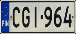 Finnish Automatic License Plate Recognition systems
